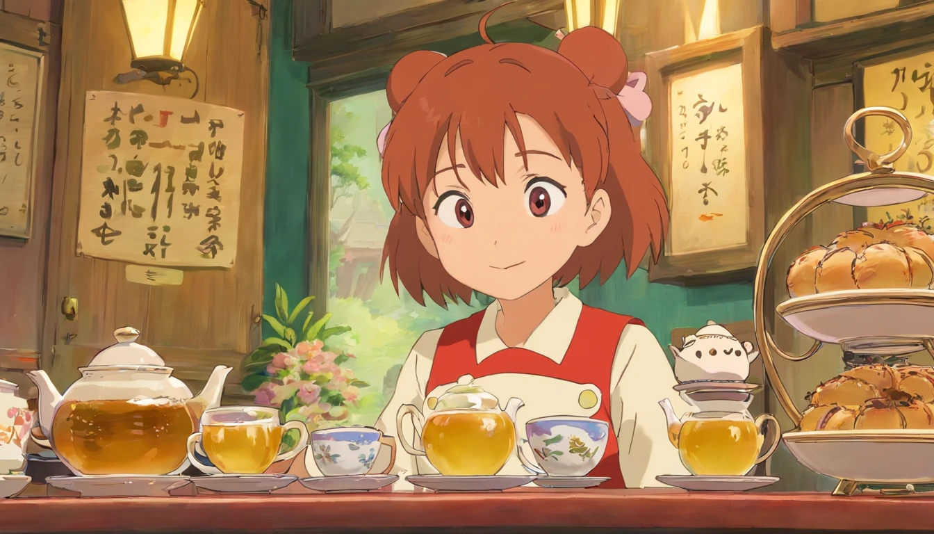 Tea shop,mtu,Close-up,facial,to talk