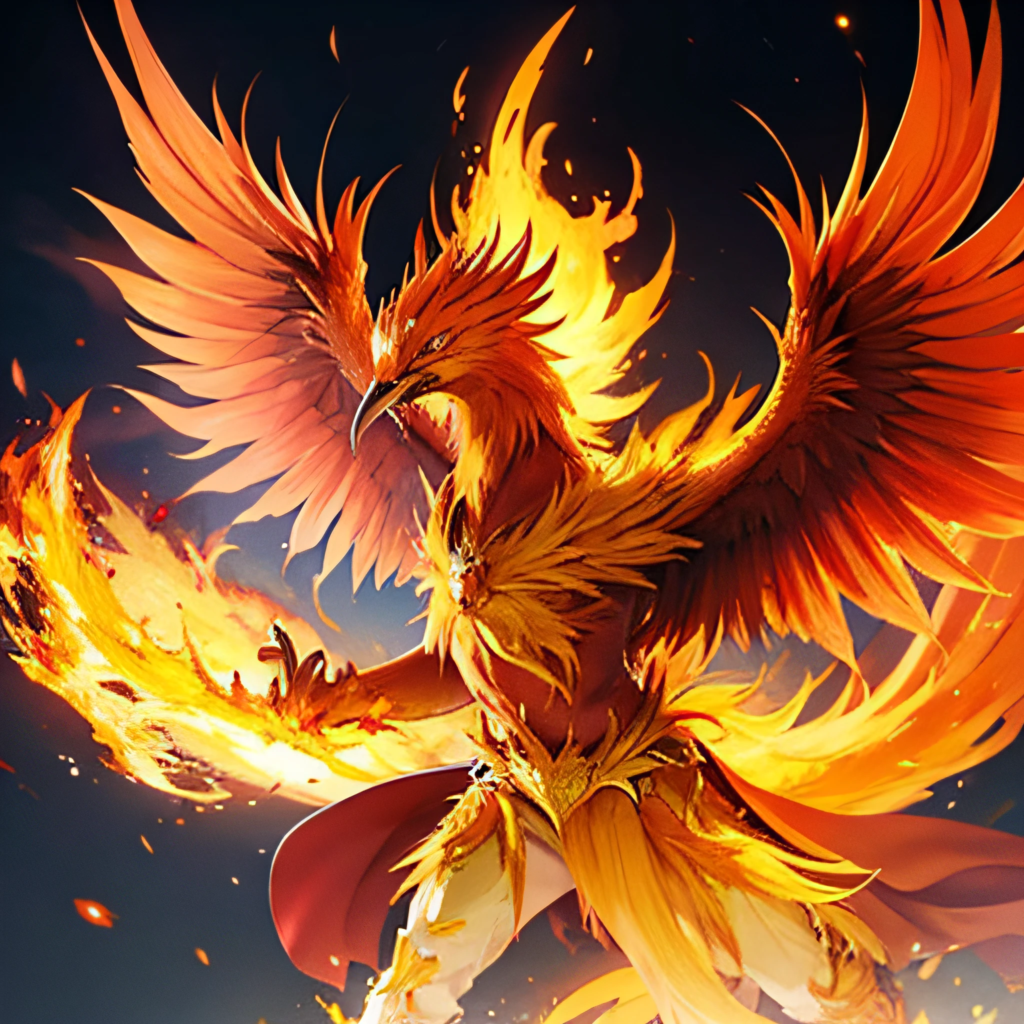 Feuer Phoenix Profilbild nicht menschlich