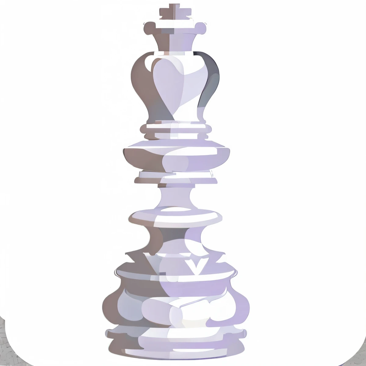 Chess bishop, vector