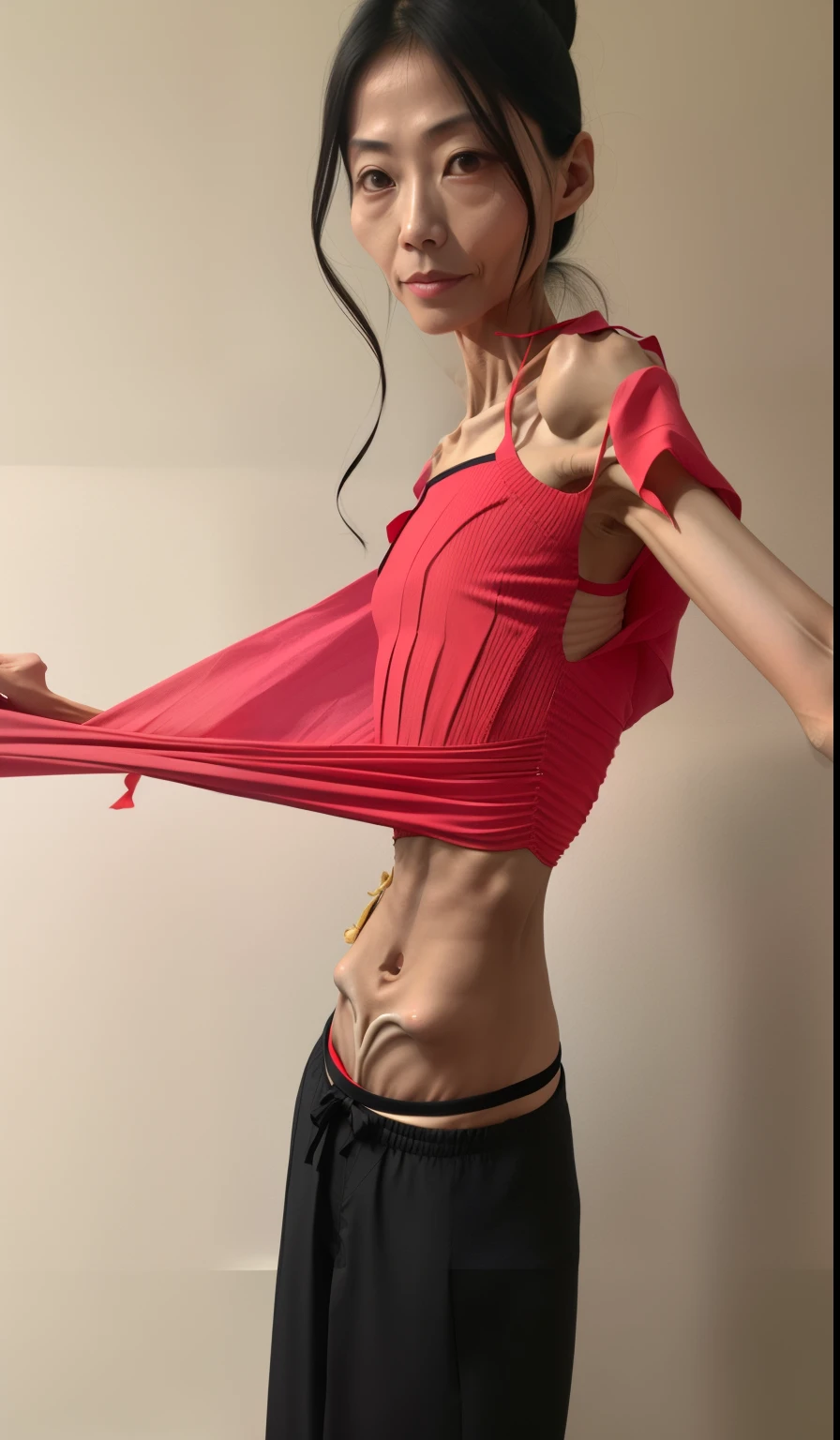 very thin adult man,A thin body,Protruding sternum,The waist is very thin,The ribs are noticeable,Protruding ribs,The pelvic protrusion is very obvious,Pelvic width,Legs are just skin and bones,thin shoulde,The waist is very thin,Sunken abdomen,Delicate arms,arm muscle atrophy,hunger,sunken lower abdomen,Asia face,The waist is particularly thin,grieves,weeping,Excessive weight loss,The face is sunken and thin,Severe malnutrition,hunger,frail person,Incompetent men