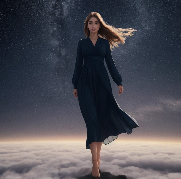 she walks in beauty like the night of cloudless climes and starry skies.