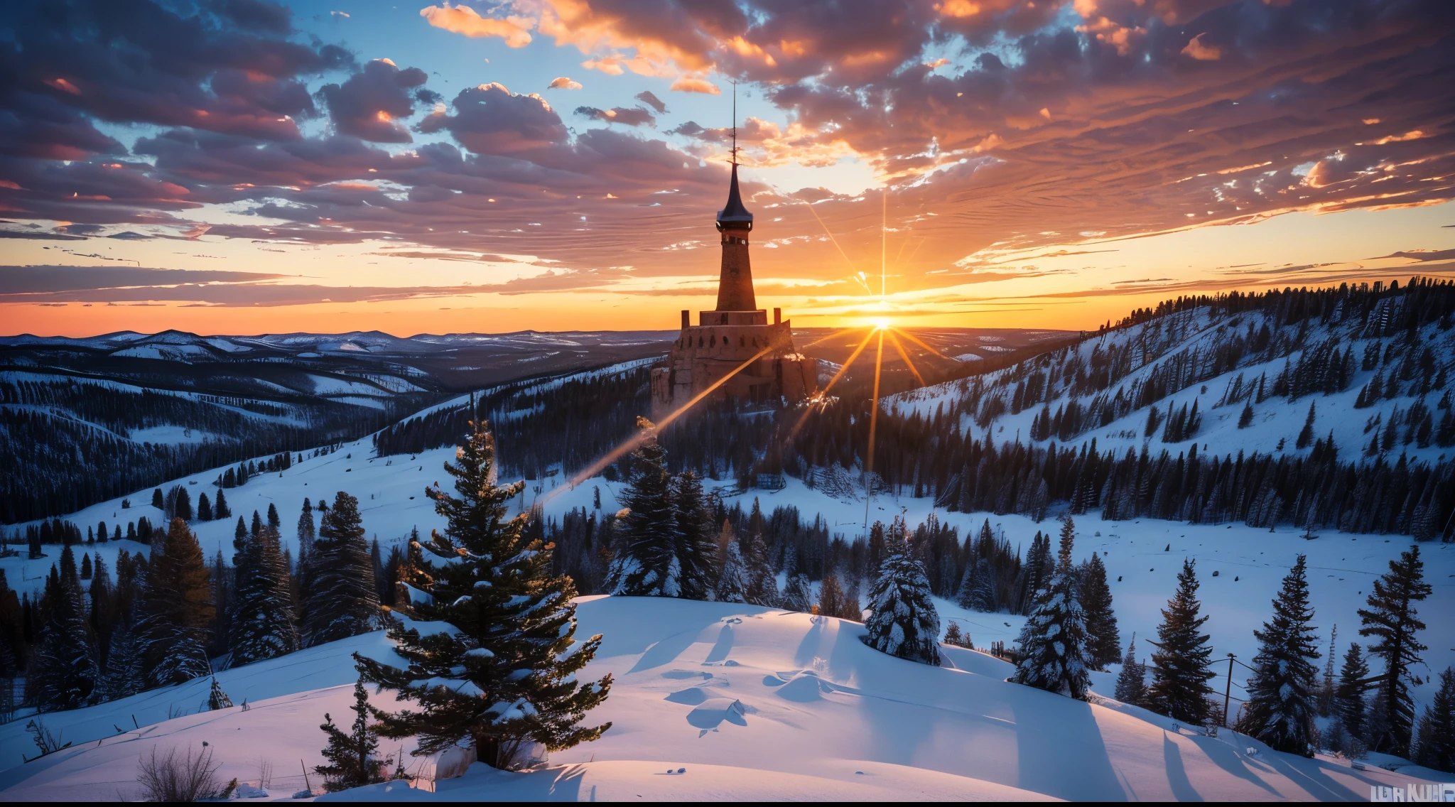 Devil tower wyoming in the sunset light:1.2,
UHD, retina, masterpiece, accurate, super detail, high details, high quality, award winning, best quality, highres, 16k, 8k,