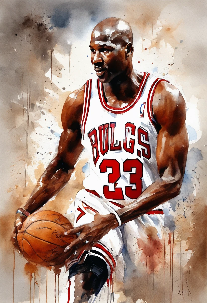 micheal jordan, chicago jersey, muscles