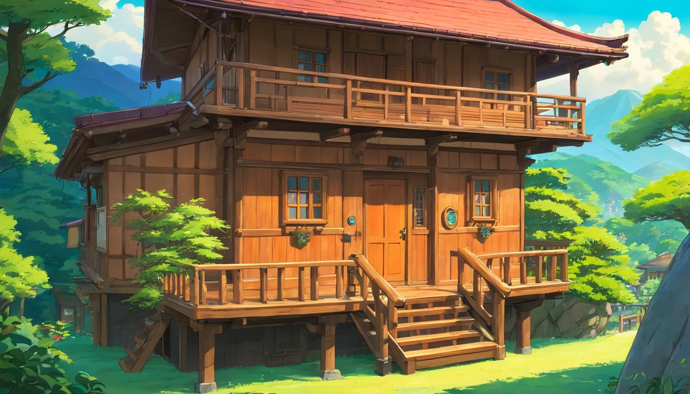 Wooden house