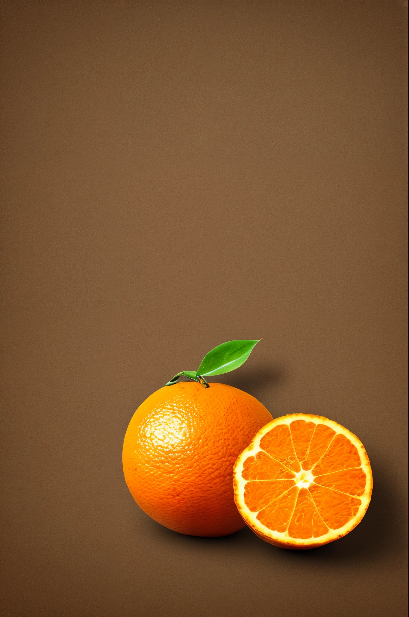 Generate a picture of an orange