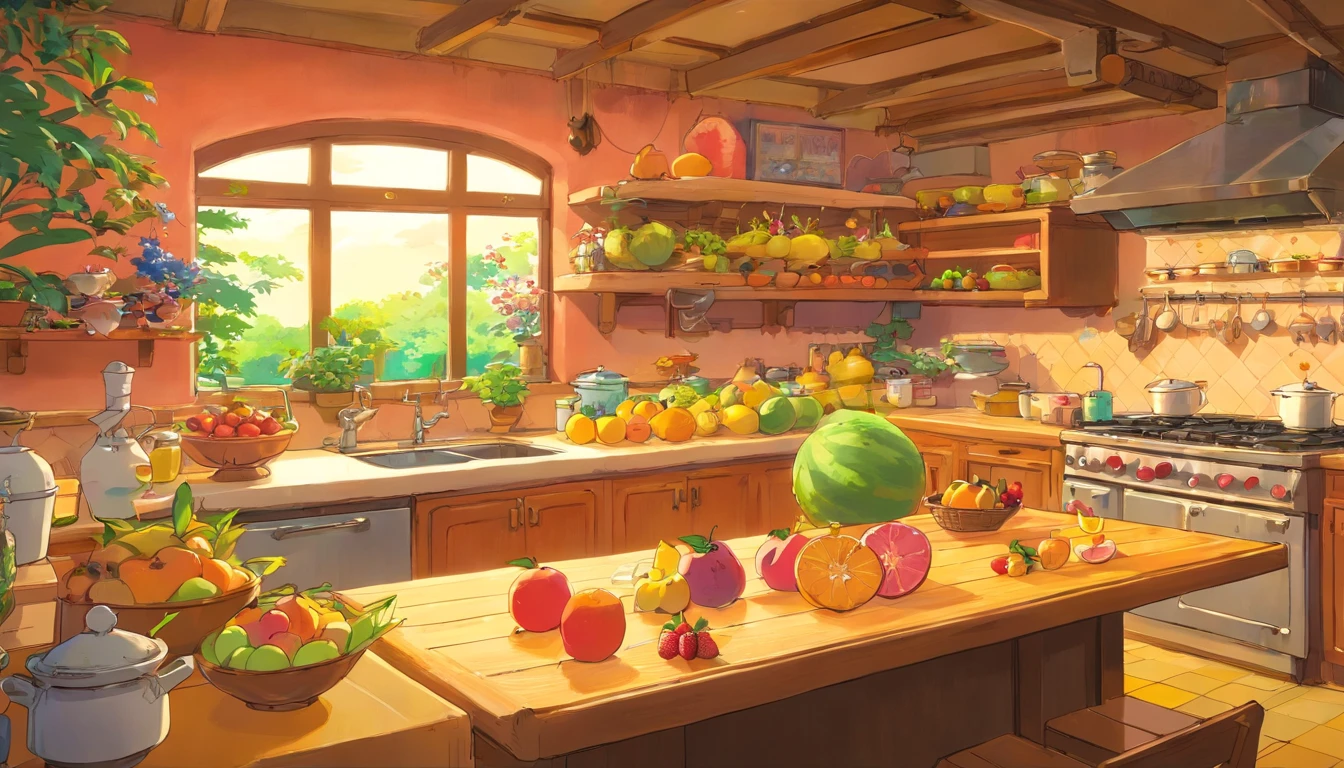 kitchens,the fruits