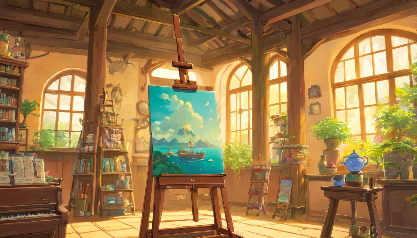 easel