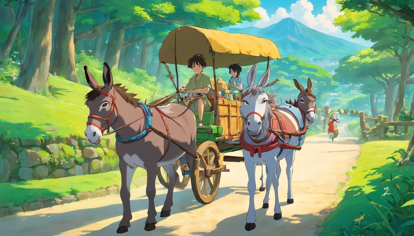 Donkey cart