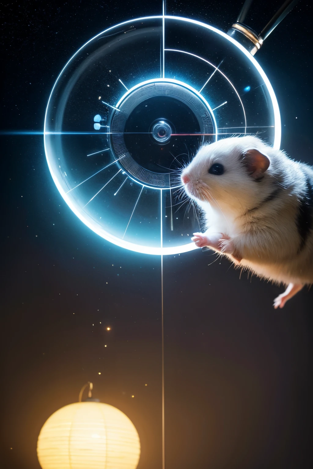 In the distant future，There is a cute hamster。Hamsters are short and strong，The fur is very smooth，Have a pair of smart and curious eyes。Hamsters live in an era of rapid development of smart data，We face unprecedented challenges every day。 One day，Hamster accidentally breaks into mysterious cave，tas&#39;All kinds of high-tech equipment are available。Machine near hamster，Suddenly a light flashed，Hamster is transported to a world full of futuristic technology。 In this world，An encounter between ethereal artwork and ancient manuscripts。Mysterious algorithms and delicate calligraphy strokes bridge the past and future。A huge clock suspended in mid-air，gear exposed，Demonstrating the complexity of AI decision-making。Floating data ball flashing in the background，Hints at the ubiquity of big data and its relevance to personal privacy。 In this world，There is a group of people from different fields、Hamsters on different backgrounds。hamster&#39;s&#39;s facial features are intricately drawn，Highlights Hamster&#39;Humanity in an automated world。The hamster also saw himself，hamster&#39;There was a sparkle of determination in his eyes，My nose smelled something new，Beards dance to the rhythm of the future。 The world is filled with displays of artistic talent，Artist creates stunning artwork of unparalleled quality。These artworks feature stunning authentic details and vibrant colors。They use ultra high definition resolution，Capture every detail with unprecedented clarity。They also use HDR technology，Illuminate the scene with a dynamic range of brightness，Emphasize the interplay between light and shadow。 Out-of-this-world artwork seamlessly blends graphic elements with futuristic dystopia。Artist injects science fiction color，depicts a bustling city，Filled with giant holographic billboards and robots，Can navigate appropriately in augmented reality。The whole scene is enveloped in an unforgettably beautiful atmosphere，full of awe and fear。 The color palette of this world is surreal and vibrant。artist blends cool blues and radiant purples with iridescent textures of neon green。Subtle gold accents brighten the scene，Symbolizing the indomitable spirit of innovation。 In this world，Lights illuminate every corner。Soft, A charming light illuminates every subject，Show your suffering on your face。 in this uncertain future，Hamster decides to embark on an artistic journey。Hamsters delve deeper into this mysterious world，Go find amazing art and smart tech devices。The hamster hopes to survive this journey，Summary of the Hamster Mystery&#39;Technology journey，Evoke feelings of contemplation and wonder。 Hamsters have smooth and tough hair，A pair of smart eyes sparkling with curiosity and determination。His claws are strong and strong，Can easily manipulate surrounding objects。His tail is short and flexible，Help him maintain balance in small spaces。 In this world full of future technology，Hamsters show amazing adaptability。He jumps flexibly between various high-tech equipment，Use your own wisdom to operate them skillfully。His nose keenly smells the fluctuations in the data stream，Ears capture conversational sounds from artificial intelligence。 In this world，Ogura also discovered his special ability。His eyes can capture the truth hidden behind the data，Ears can hear the melody of the future。His nose can sense impending danger，The tail can guide him to find a way out of the chaos。 Interact with various future technologies，The hamster gradually understood the rules of this world。He learned how to use his abilities to communicate with artificial intelligence，How to interpret the meaning behind the data。He also discovered his value in the field of automation，and one’s own responsibility and mission to the world。 on this artistic journey，Hamsters not only understand future technological developments，I also got to know my inner world。He knows his courage、Wisdom and responsibility，These are his greatest assets when facing future challenges.。