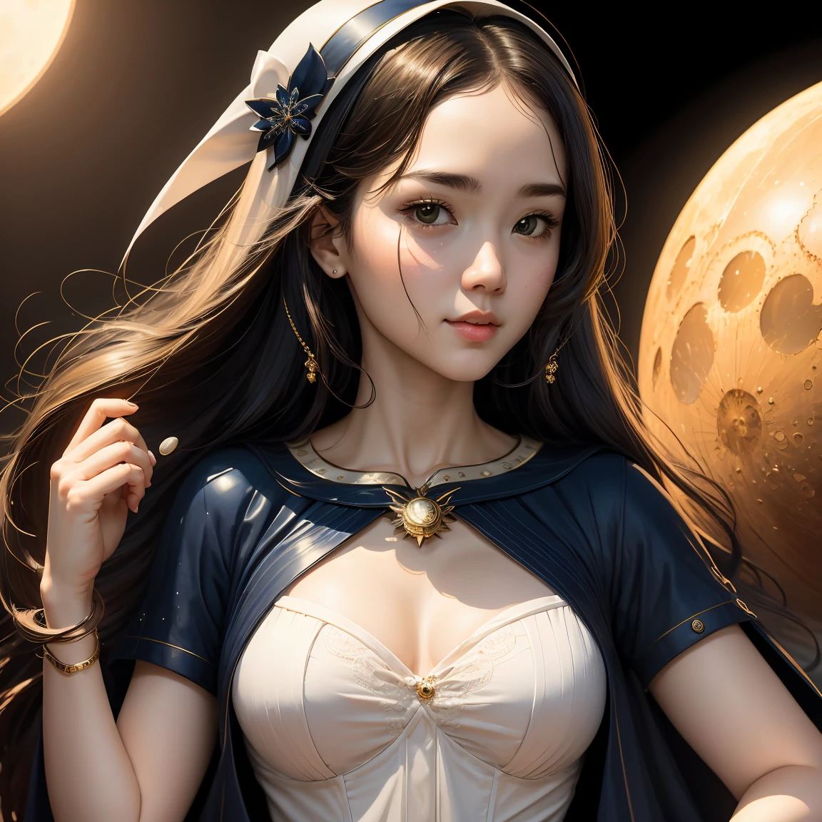 Masterpiece, best quality, (1 girl), Super Mariner Moon, perfect face