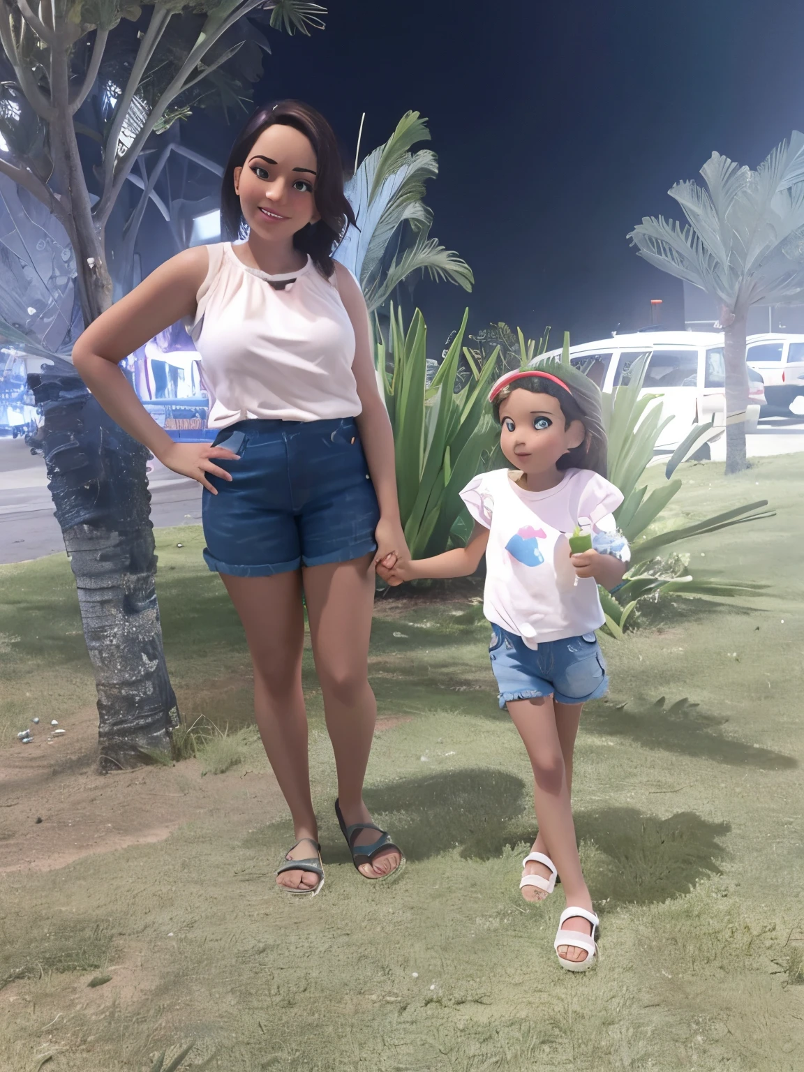 Pixar esposa e filha
