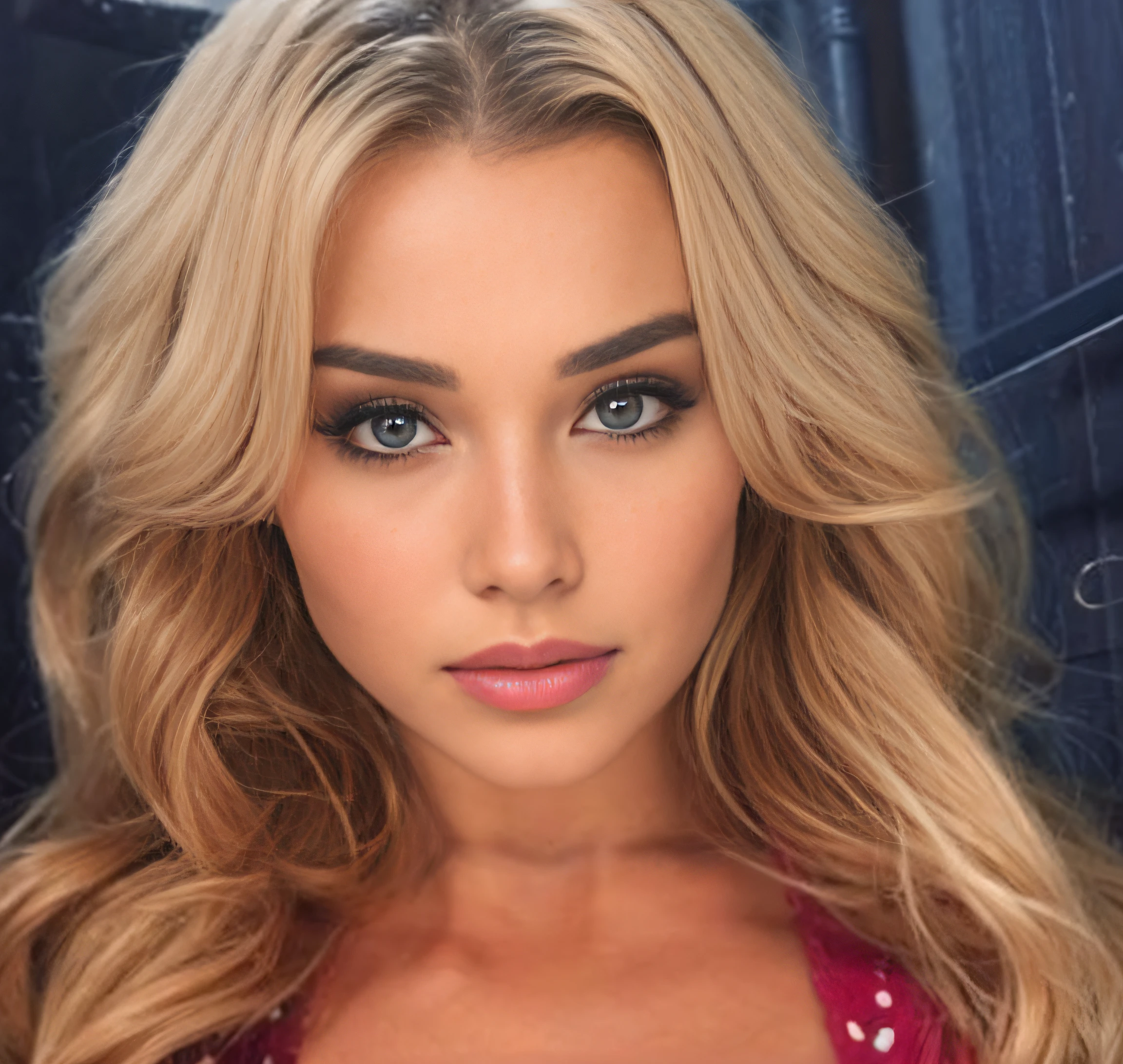 (The best quality, 4k, 8k, High Resolutions, masterpiece:1.2), ultra detailed, detailed face, Detailed lips and eyes......, cute makeup , attractive appearance, expressive face, realist,
TO BREAK Loud ,beautiful caucasian woman with shoulder length messy wavy blonde hair,short blonde hair , brown eyebrows, big blue eyes, clear skin, slim and athletic, hair that covers one eye,
TO BREAK (to ride a horse), (dynamic pose), beautiful outfit ,Nice smile, Soft sunlight illuminating the scene, Subtle movement of the wind in the hair, cheerful expression, gloomy atmosphere, Suave, Natural lighting that emphasizes your features......, Subtle shadows that add depth and dimension to the image......, (maduro) , posing sexy , cute makeup , Red lips , blue eye shadow , Whole body , hermosa modelo 17 year old teenager , 1 teenager , leni loud