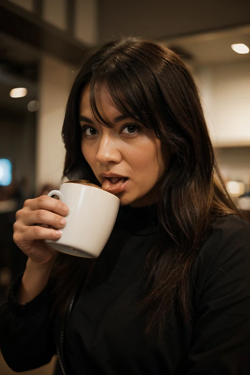 coffee mug hyper relistic 8k focos in jpeg size more than 4 mega bite