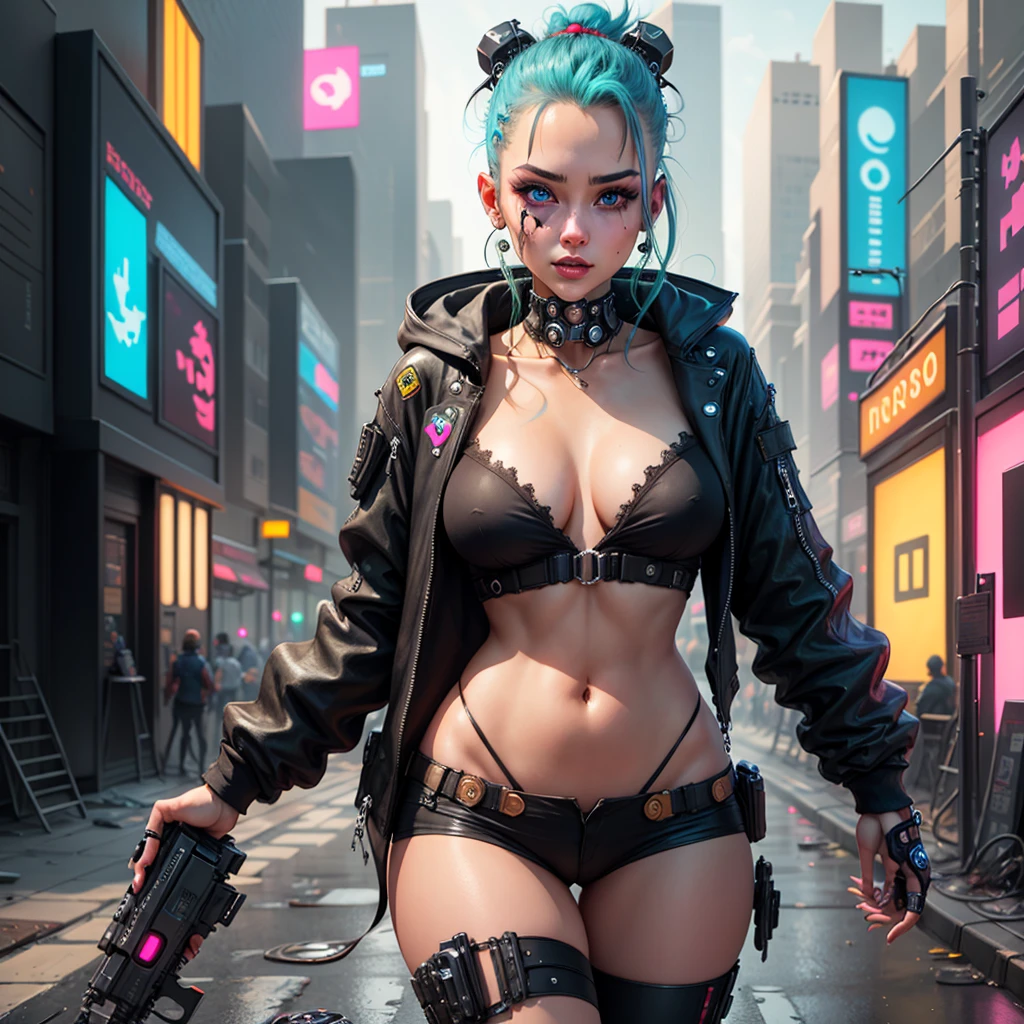 Cyberpunk cutie