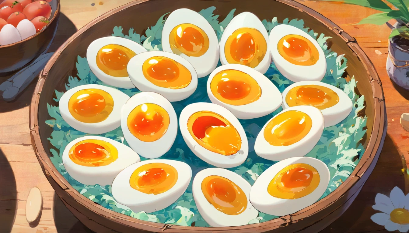 Boiled eggs