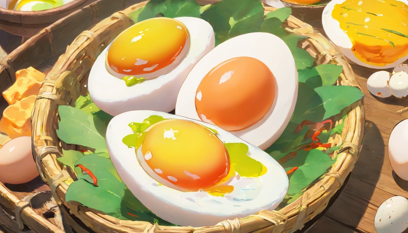 Boiled eggs