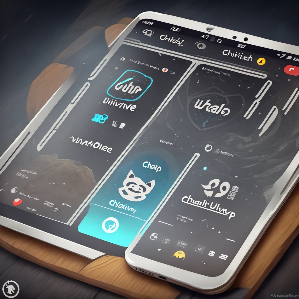 App named Chat Universe and a great logo for it