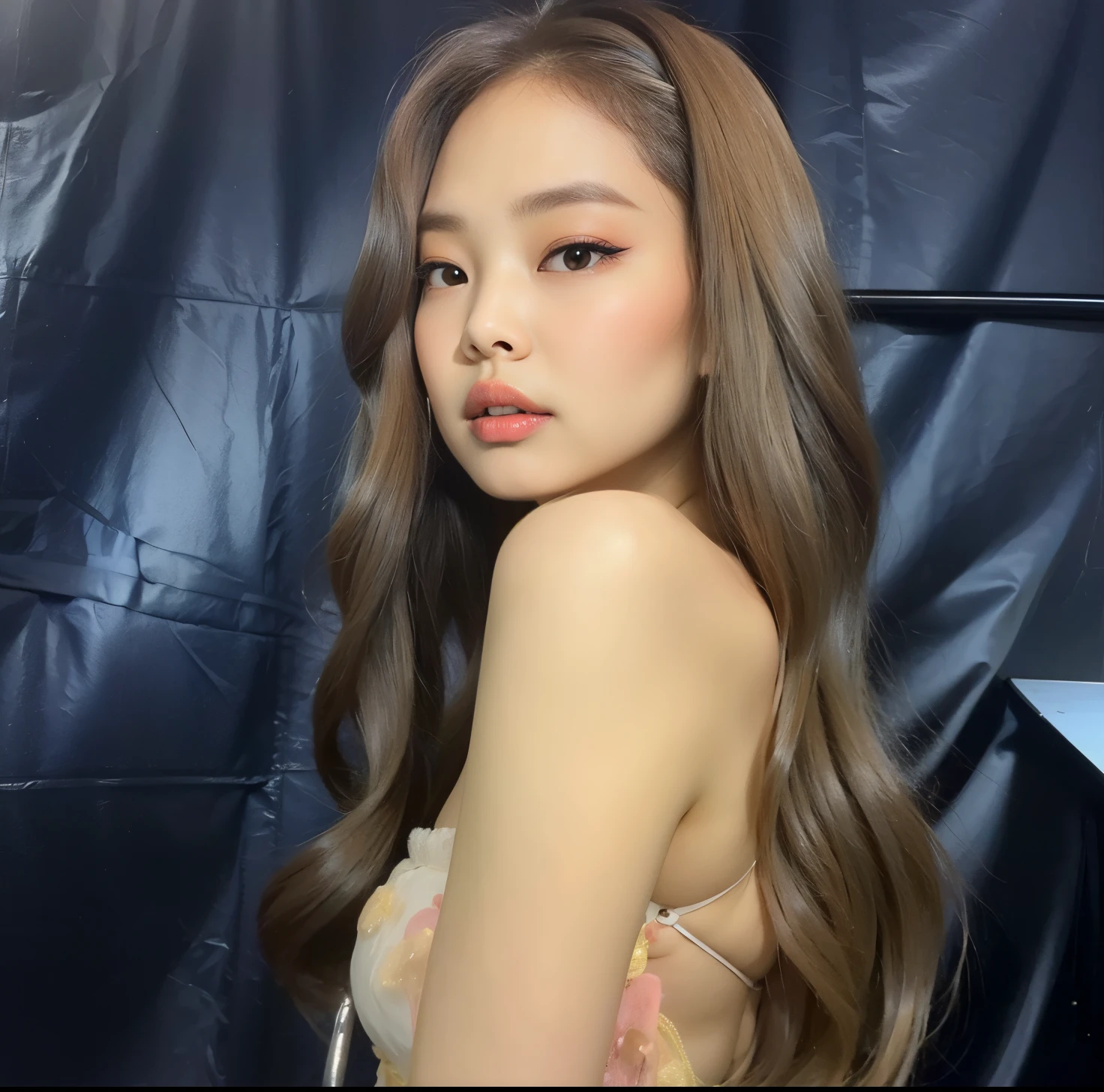 A closeup of a woman wearing a white top and a yellow headband, Jennie Blackpink, Heonhwa Choe, linda mulher coreana jovem, Mulher sul-coreana bonita, Jaeyeon Nam, tzuyu de duas vezes, Lalisa Manobal, mulher coreana jovem bonita, Ulzzang, coreana, Retrato de Jossi do Blackpink, Jinyoung Canela, wan adorable korean face