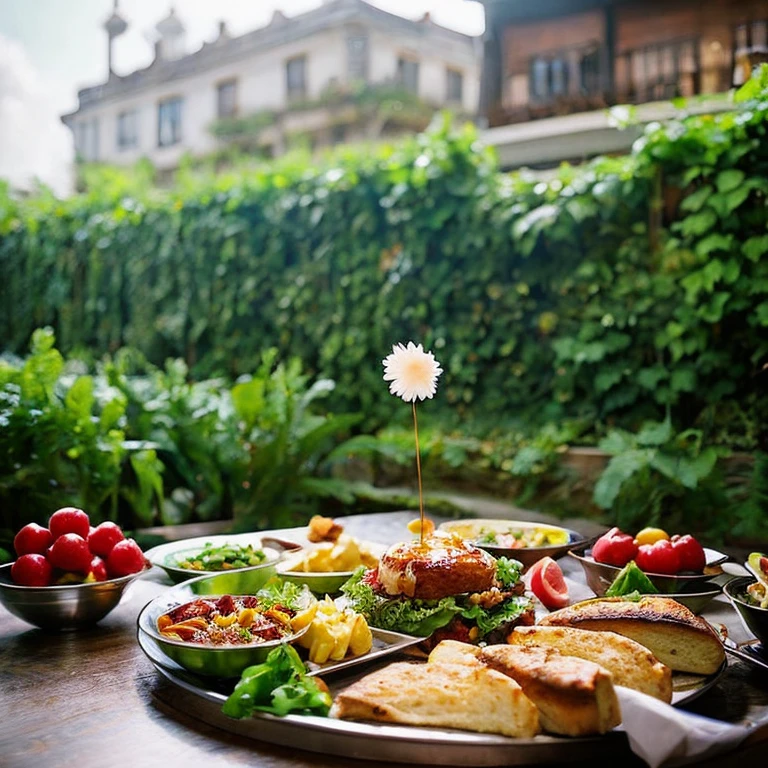 Delicious looking food、art by、realisitic、Fantastical
