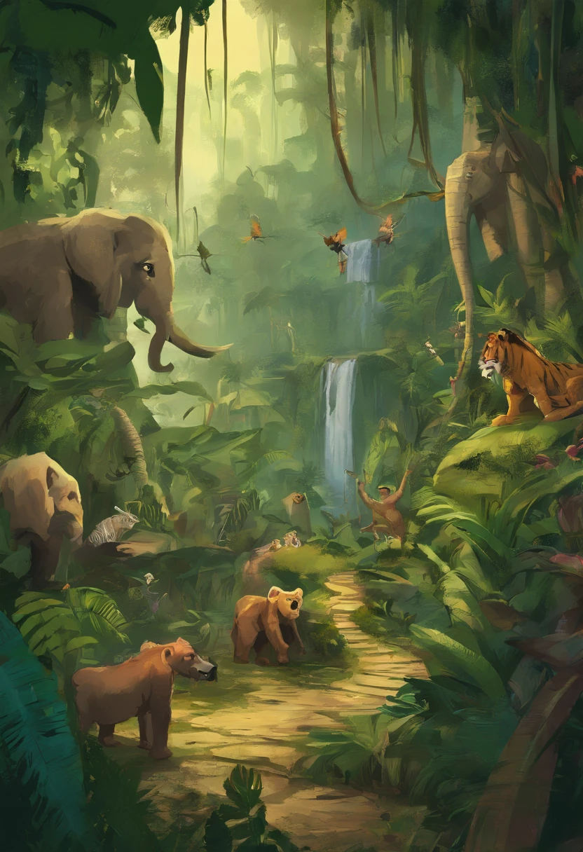 jungle party