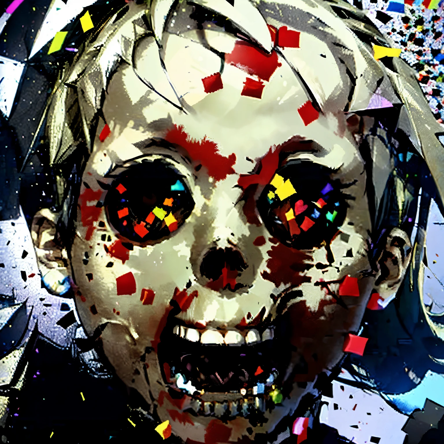 The deadly phonomenon known as brain confetti (horror)