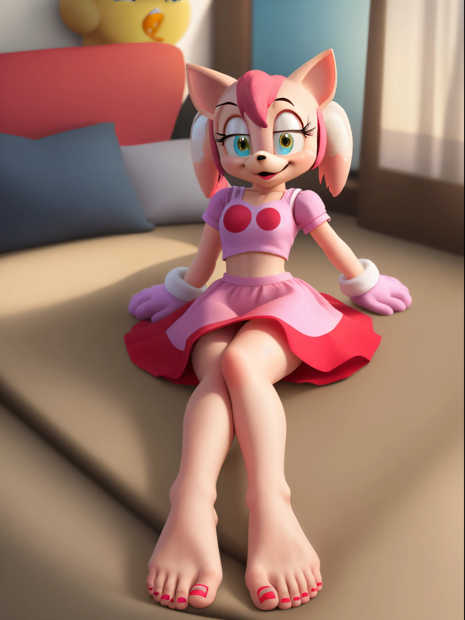 Amy rose feet