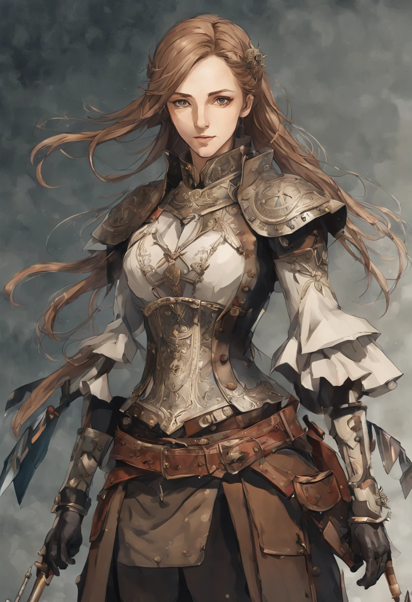 In the dynamic realm of anime, an enthralling convergence of diverse cultural and historical themes has blossomed. This essay prompt delves into the intricacies of a compelling character concept—a robust, Nordic-inspired female assassin, embodying a harmonious blend of Victorian armor and traditional Nordic attire. Beyond merely a visual spectacle, this character serves as a narrative embodiment of the amalgamation of cultural elements. Delve into a comprehensive analysis, exploring the nuanced design, symbolic layers, and potential narrative arcs that arise from this fusion. Body: 1. Visual Aesthetics: Embark on a detailed exploration of the character's visual representation. Illuminate the significance of her muscular body tone, emphasizing anatomical details such as well-defined abs and prominent musculature. Investigate the seamless integration of Nordic elements into her outfit, encompassing traditional patterns, motifs, and a palette inspired by Nordic aesthetics that seamlessly coexists with the broader anime visual style. 2. Symbolism in Victorian Armor: Plummet into the symbolic depths of the Victorian armor, dissecting how its intricacies convey sophistication, societal hierarchy, or potential themes of repression. Analyze the symbolic tension arising from the contrast between the sharp edges of Victorian armor and the organic, flowing elements of Nordic attire. 3. Cultural Fusion and Appropriation: Address concerns related to cultural fusion and appropriation, scrutinizing how the respectful integration of Nordic elements enriches the narrative without perpetuating stereotypes. Delve into the creator's responsibility, emphasizing the importance of thorough research and collaboration with cultural experts to ensure an accurate and respectful portrayal of Nordic heritage within the anime context. 4. Narrative Possibilities: Explore the character's design as a catalyst for potential narrative arcs, contributing to character development and storytelling