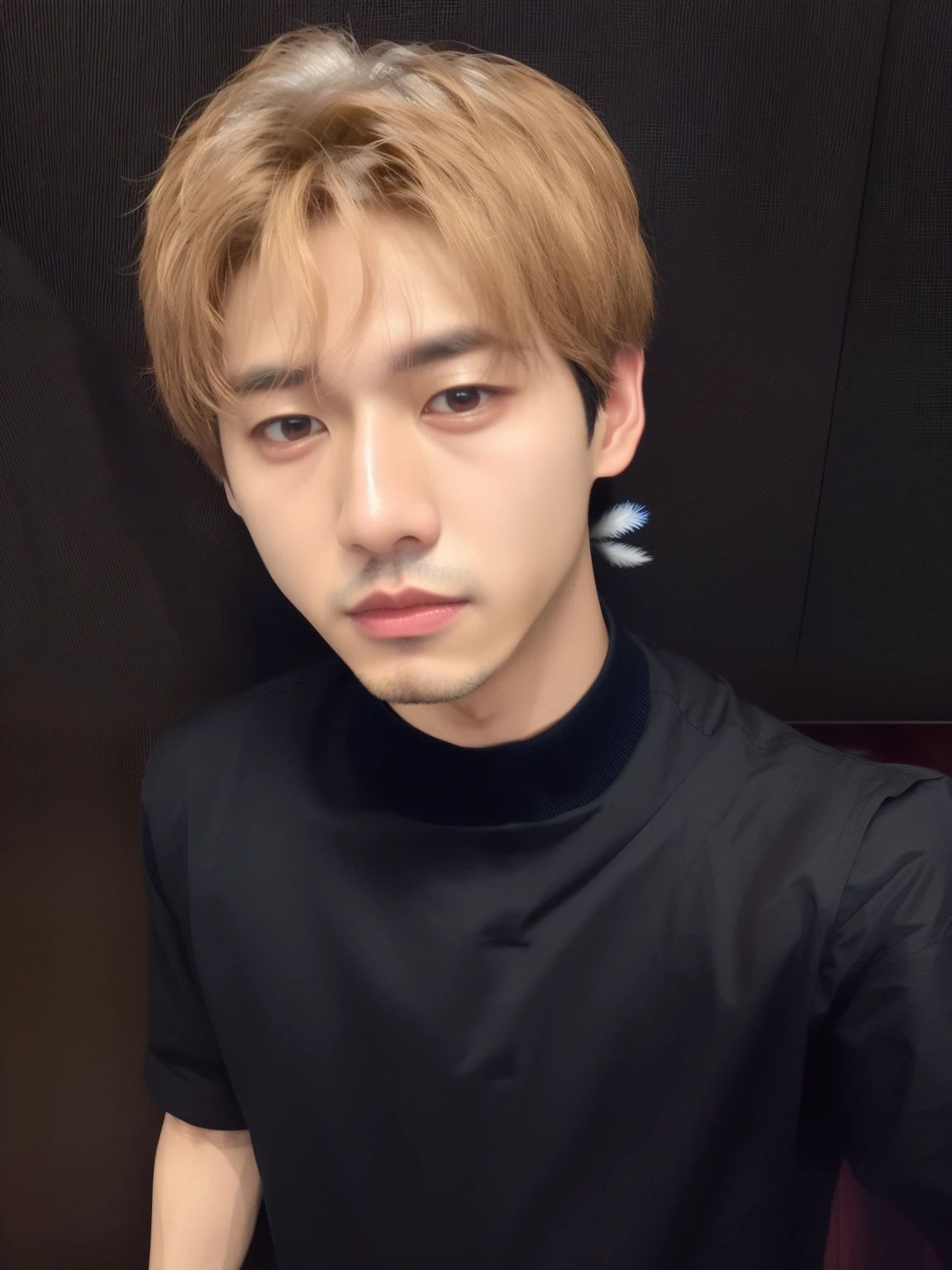 Hombre arafed con camisa negra y corbata blanca., Cai Xukun, Jung Jaehyun, Jinyoung Shin, Hyung Tae, Inspirado por Jeonseok Lee, XQC, Jaeyeon Nam, Tiene pelos grises oscuros, Hong June Hyung, Seseon Yoon, Wan adorable cara coreana, Taejune Kim, Hyung Tae Kim, con el pelo corto