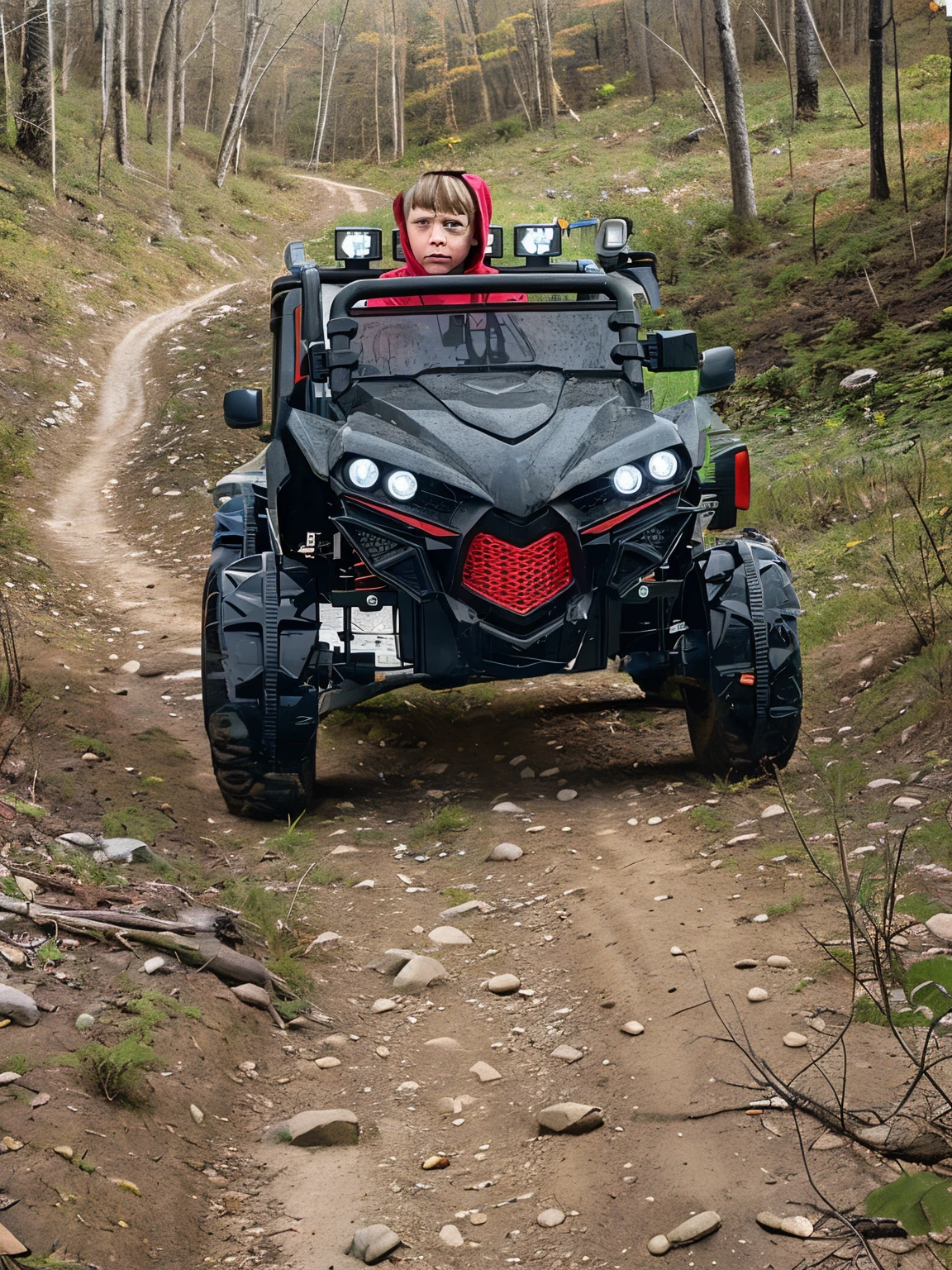 An off-road trail in the Appalachia area