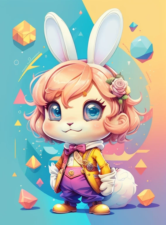) ((((cute bunny) ((Mikey)) - Criador: Walt Disney2023) ), ,, ( Walt Disney acolchoamento ,multidimensional geometric wall PORTRAIT, arte, Chibi,
Yang08k, lindo, Colouring,Rose
Primary works, qualidade superior, melhor qualidade, Arte Oficial, Beautiful and Aesthetic,)) ), ,,  Walt Disney acolchoamento ,multidimensional geometric wall PORTRAIT, arte, Chibi,
Yang08k, lindo, (Colouring, Rosa), amarelo ,azul ,vermelho e branco)
Primary works, qualidade superior, melhor qualidade, Arte Oficial, Beautiful and Aesthetic,