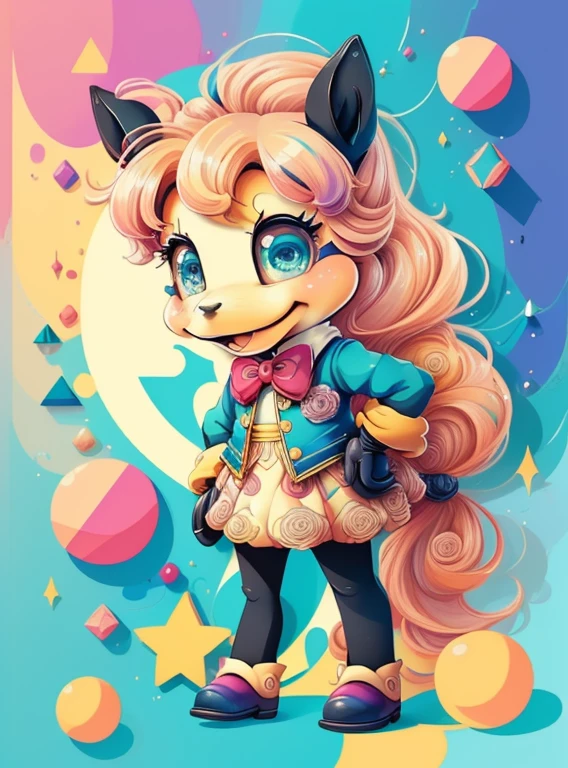 ) ((((cute pony) ((Mikey)) - Criador: Walt Disney2023) ), ,, ( Walt Disney acolchoamento ,multidimensional geometric wall PORTRAIT, arte, Chibi,
Yang08k, lindo, Colouring,Rose
Primary works, qualidade superior, melhor qualidade, Arte Oficial, Beautiful and Aesthetic,)) ), ,,  Walt Disney acolchoamento ,multidimensional geometric wall PORTRAIT, arte, Chibi,
Yang08k, lindo, (Colouring, Rosa), amarelo ,azul ,vermelho e branco)
Primary works, qualidade superior, melhor qualidade, Arte Oficial, Beautiful and Aesthetic,