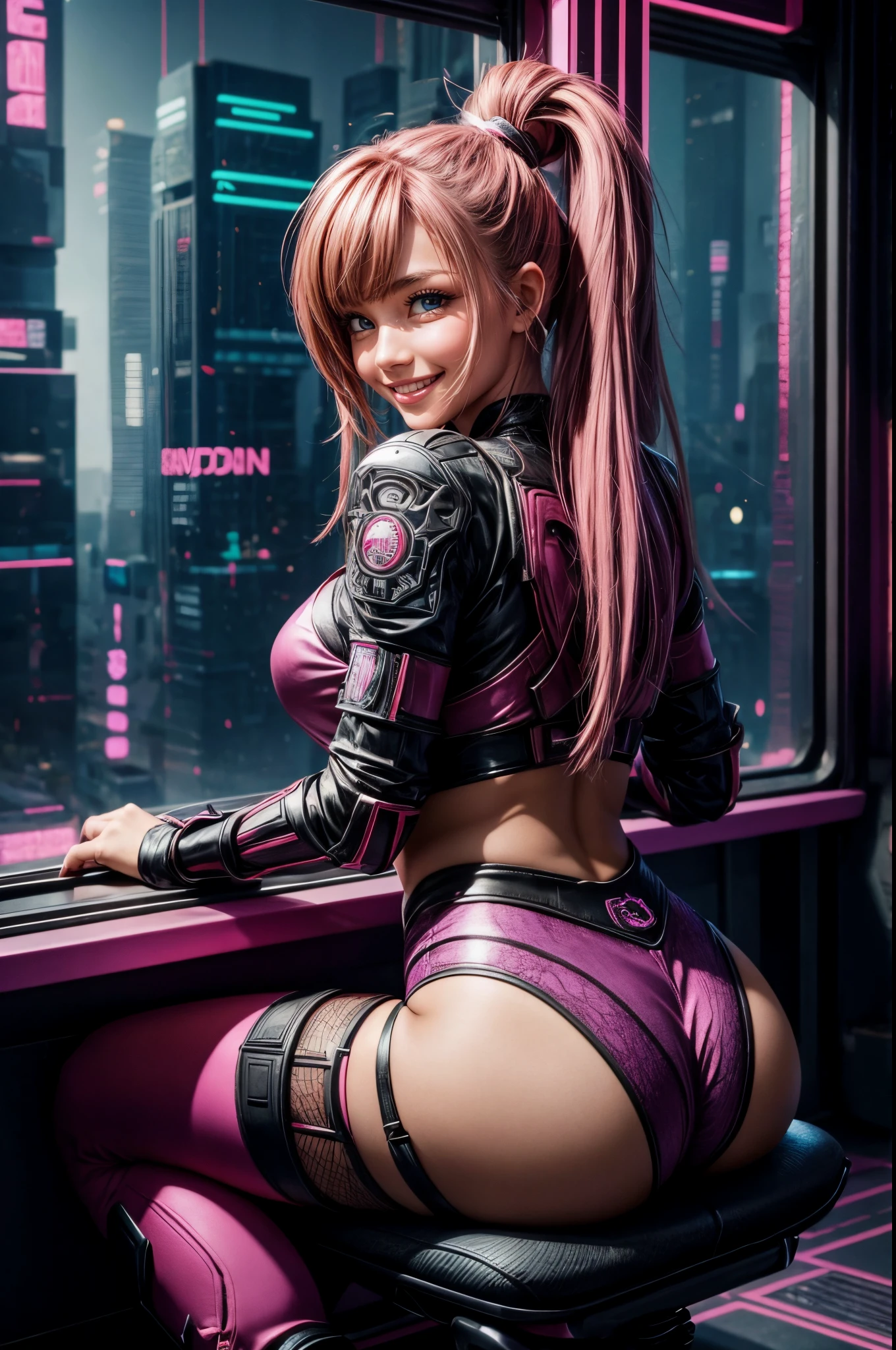 cute smile and beautiful eyes