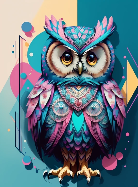 ) ((((cute owl) ((Mikey)) - Criador: Walt Disney2023) ), ,, ( Walt Disney acolchoamento ,multidimensional geometric wall PORTRAIT, arte, Chibi,
Yang08k, lindo, Colouring,Rose
Primary works, qualidade superior, melhor qualidade, Arte Oficial, Beautiful and Aesthetic,)) ), ,,  Walt Disney acolchoamento ,multidimensional geometric wall PORTRAIT, arte, Chibi,
Yang08k, lindo, (Colouring, rosa), amarelo ,azul ,vermelho e branco)
Primary works, qualidade superior, melhor qualidade, Arte Oficial, Beautiful and Aesthetic,