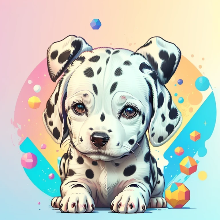 ) ((((cute dalmatian puppy) ((Mikey)) - Criador: Walt Disney2023) ), ,, ( Walt Disney acolchoamento ,multidimensional geometric wall PORTRAIT, arte, Chibi,
Yang08k, lindo, Colouring,Rose
Primary works, qualidade superior, melhor qualidade, Arte Oficial, Beautiful and Aesthetic,)) ), ,,  Walt Disney acolchoamento ,multidimensional geometric wall PORTRAIT, arte, Chibi,
Yang08k, lindo, (Colouring, Rosa), amarelo ,azul ,vermelho e branco)
Primary works, qualidade superior, melhor qualidade, Arte Oficial, Beautiful and Aesthetic,