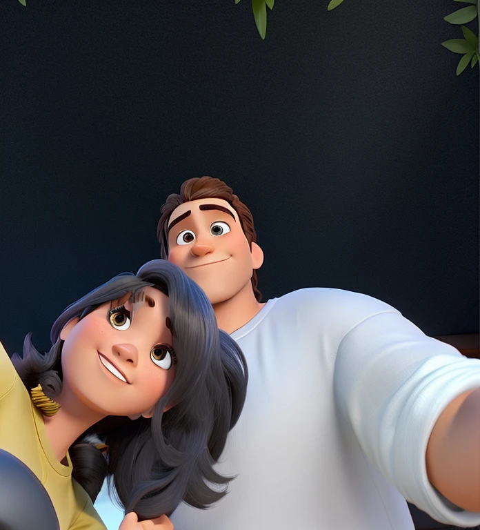 Mujer y hombre al estilo Disney pixar ,Alta calidad,mejor calidad