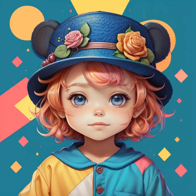 ) ((((cute bear with a hat) ((Mikey)) - Criador: Walt Disney2023) ), ,, ( Walt Disney acolchoamento ,multidimensional geometric wall PORTRAIT, arte, Chibi,
Yang08k, lindo, Colouring,Rose
Primary works, qualidade superior, melhor qualidade, Arte Oficial, Beautiful and Aesthetic,)) ), ,, Walt Disney acolchoamento ,multidimensional geometric wall PORTRAIT, arte, Chibi,
Yang08k, lindo, (Colouring, rosa), amarelo ,azul ,vermelho e branco)
Primary works, qualidade superior, melhor qualidade, Arte Oficial, Beautiful and Aesthetic,
