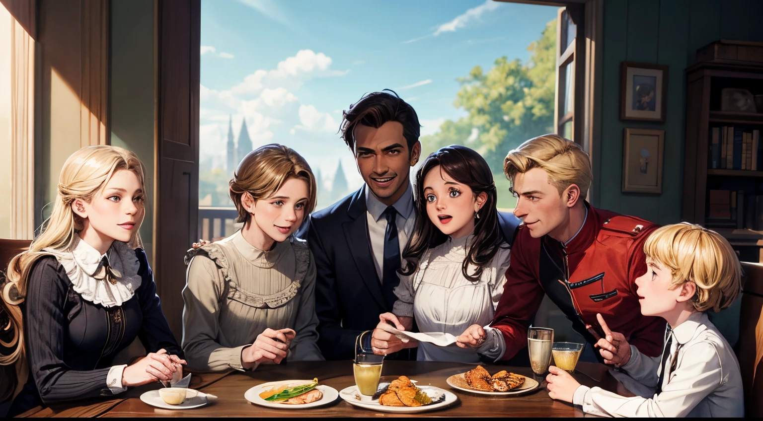 The Thompsons and the Johnsons became fast friends.