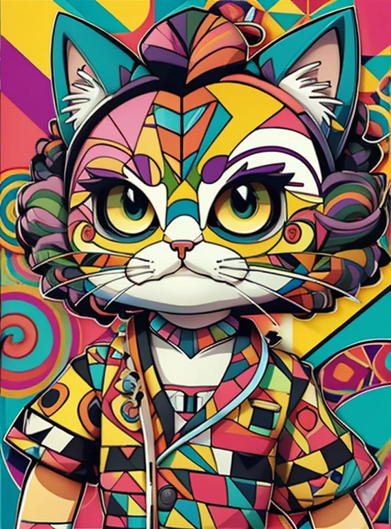 ( cute cat)),(Romero Brito )) , EDUARDO Cobra , Twin ,multidimensional geometric wall PORTRAIT, Belas Artes, Chibi,
Quantidade016K, bonito, Colorir, grinalda ,
Principais obras, Excelente qualidade, Best quality at best, Belas artes oficiais, Beautiful and Aesthetic,), Romero Brito ,EDUARDO Cobra,Twin ,Acholchoamento ,multidimensional geometric wall PORTRAIT, Belas Artes, Chibi,
Quantidade016K, bonito, Colorir,
Principais obras, Excelente qualidade, Best quality at best, Belas artes oficiais, Beautiful and Aesthetic, 16 mil