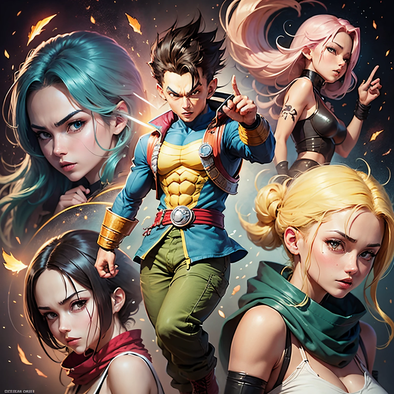 transformar em anime estilo DBZ --auto --s2