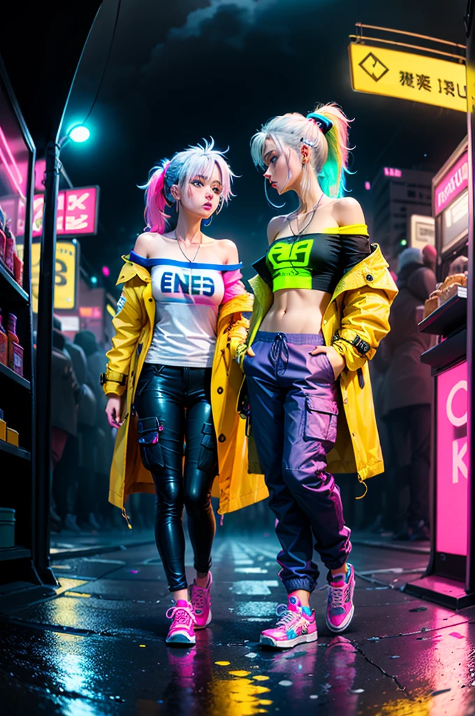 girl with braids, girl with dreadlocks, hip hop style, cypher dance, big city, graffiti wall on background, ultra realistic, UHD, 16k, natural lights, masterpiece