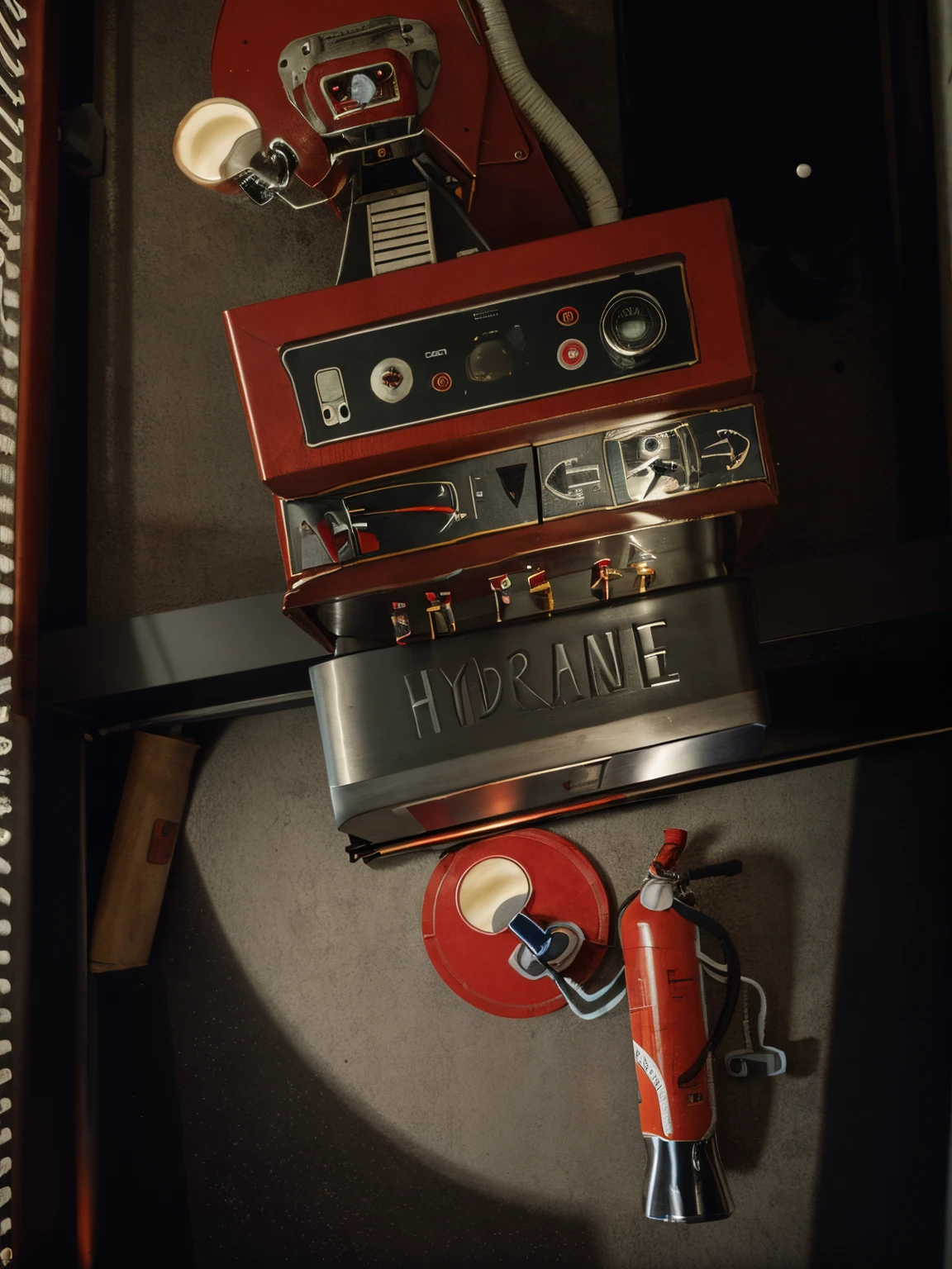 camera,fire extinguisher,robot,Fire fighting,Pool table,table tennis