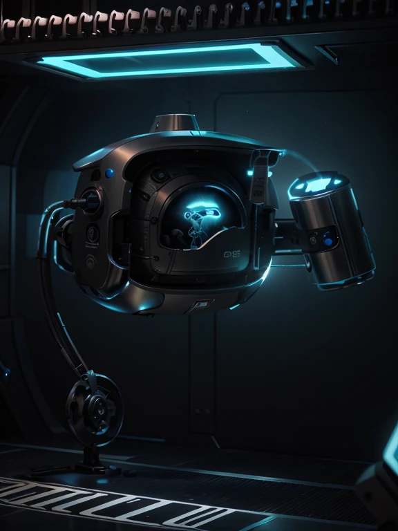 Sci-fi style cartoon machine creature,32K HD,3:4,