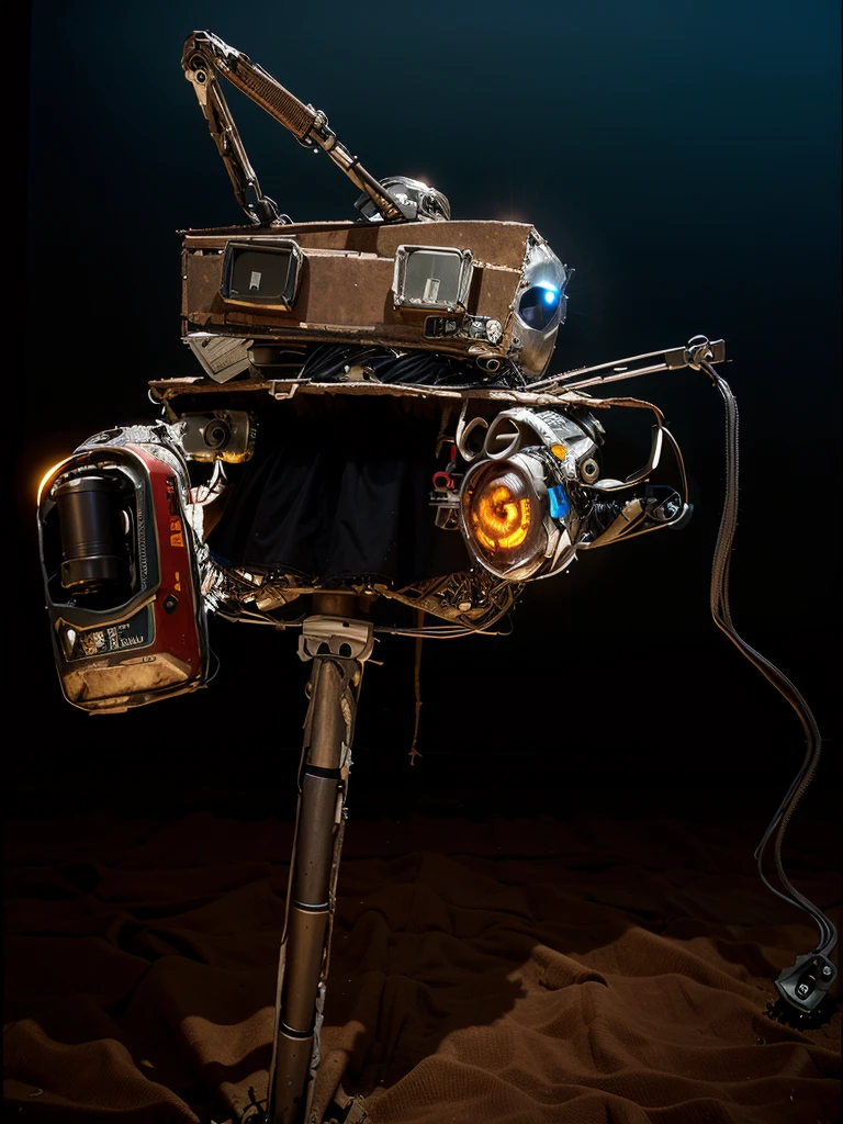 A robotic scarecrow