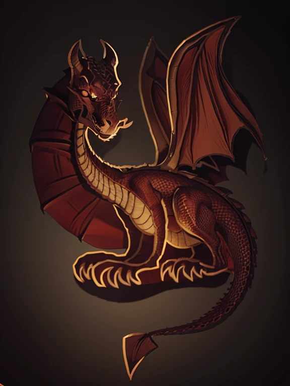 Comic dragon