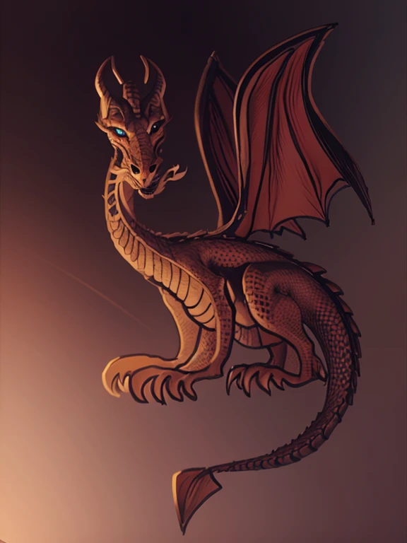 Comic dragon