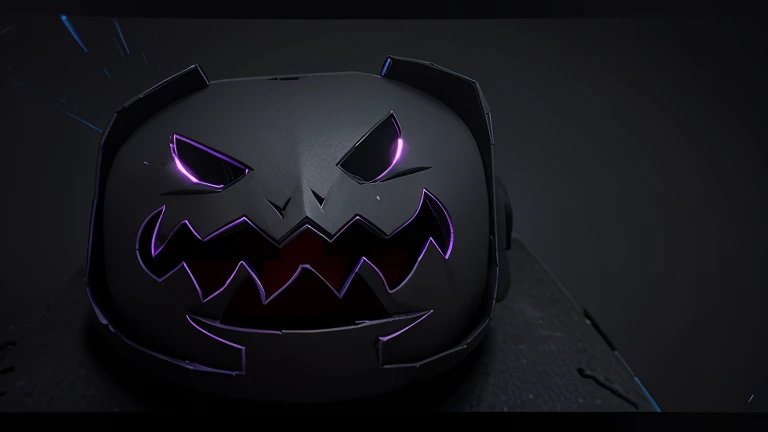 Discord icon with evil expression bot