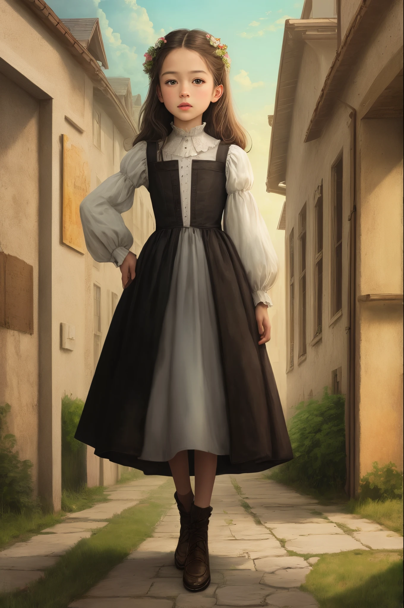 Create a movie poster for the book A Princess