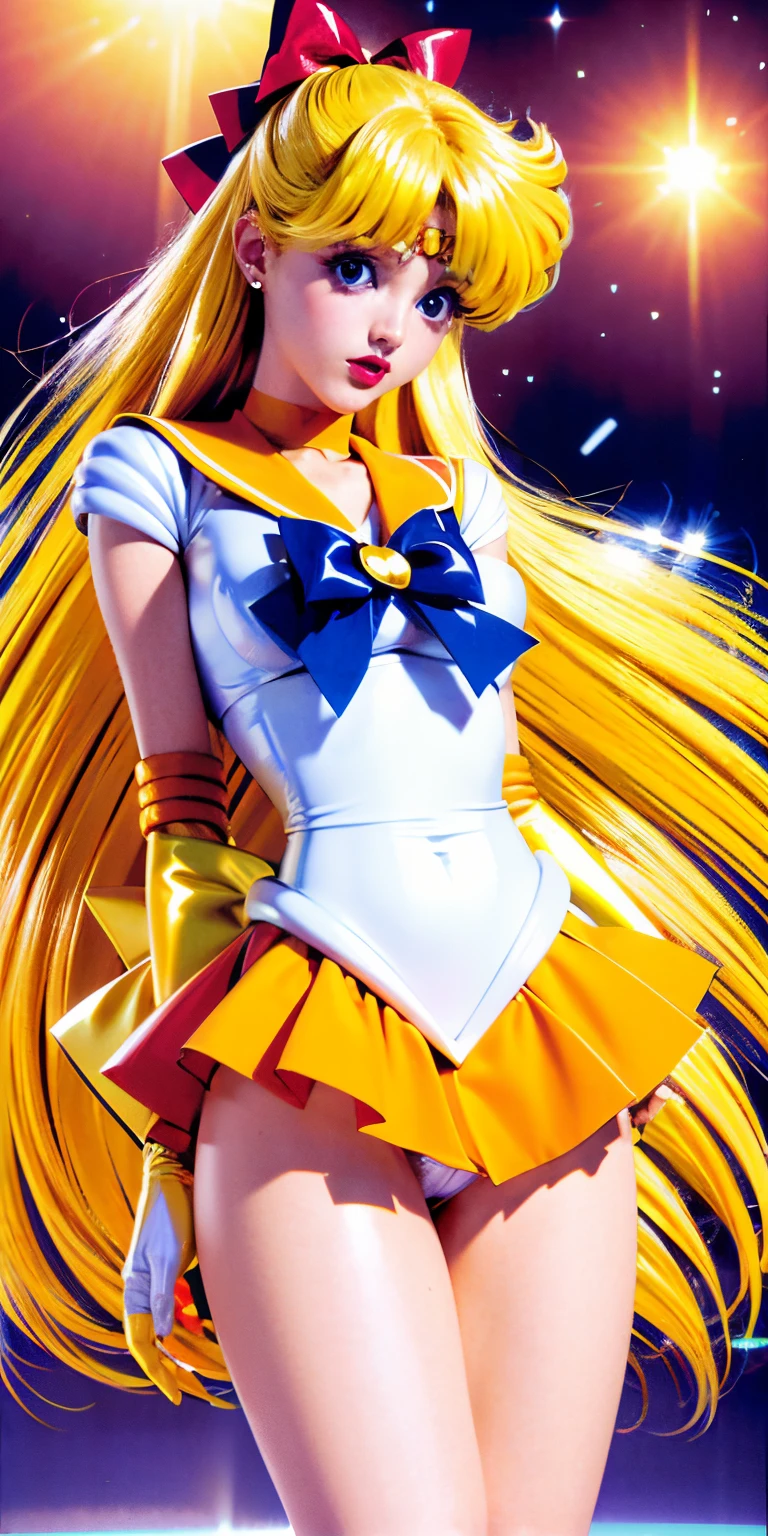 Real Images、rialistic photo、Top image quality、Sailor Senshi,sailorvenus、Orange super mini skirt Orange pleated skirt Orange mini skirt、Beautie、White panty、Highkick、poneyTail、Orange mini skirt、Body conscious super mini skirt、Show white panties, orange super mini skirt、White panty、tight light blue neopren suits, metallic cyan bodysuit, i'Pull up the hem of your miniskirt、Beautiful skins, hajime sorayama style, Sexy Girl, Ultra mini skirt、White panty、shiny metallic glossy skin, Bright blue shiny lingerie, super-hero girl, superheroine costume, glossy from rain