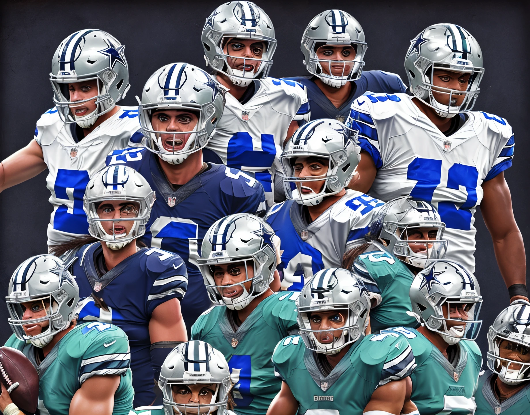 Dallas Cowboys Uniform redesigned