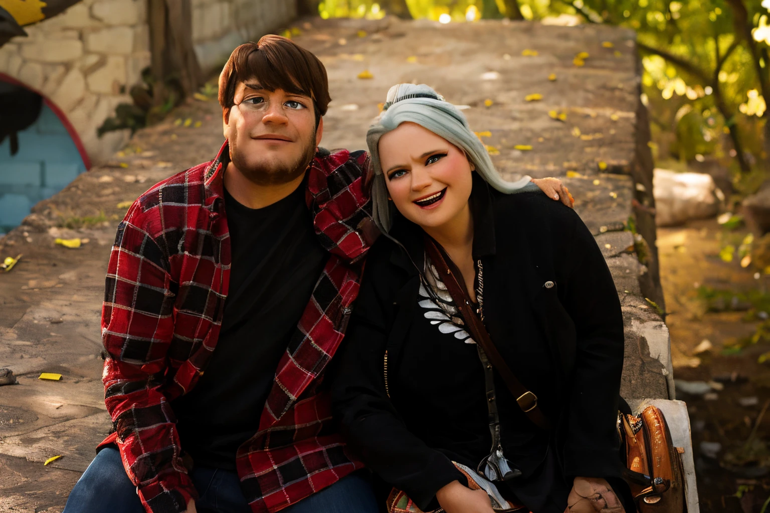 Make us look like Disney Pixar characters